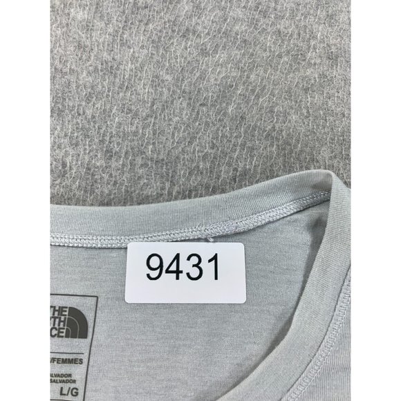 The North Face Flash Dry Polyester Blend Tee Shirt‎ (Women's Large) Gray - Picture 4 of 12